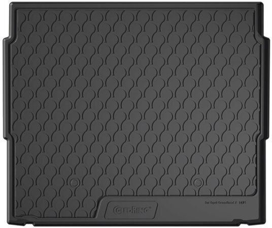 Lampa Trunk Mat Tray Type for Opel Grandland X 2017+ Black