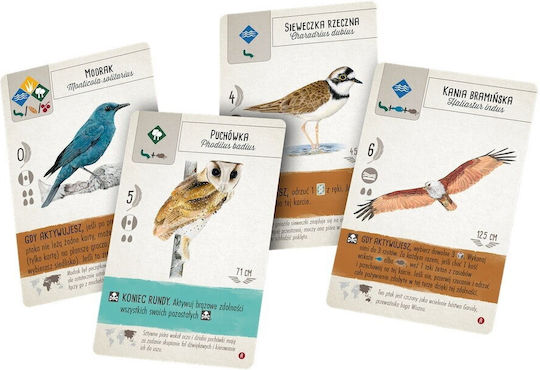Game Expansion Playing on Wings: Birds of Asia for 1-7 Players 10+ Years Old (PL) Rebel Games
