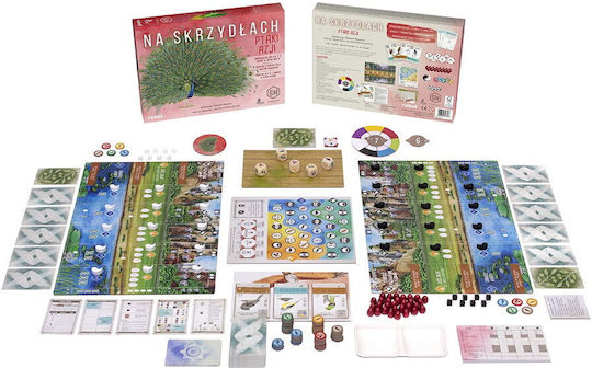 Game Expansion Playing on Wings: Birds of Asia for 1-7 Players 10+ Years Old (PL) Rebel Games