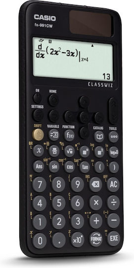 Casio Αριθμομηχανή Επιστημονική Τσέπης σε Μαύρο Χρώμα