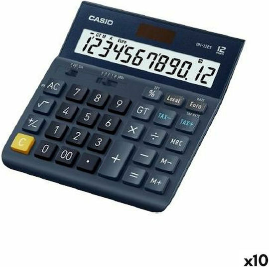 Casio Calculator Accounting 12 Digits in Black Color 1pcs