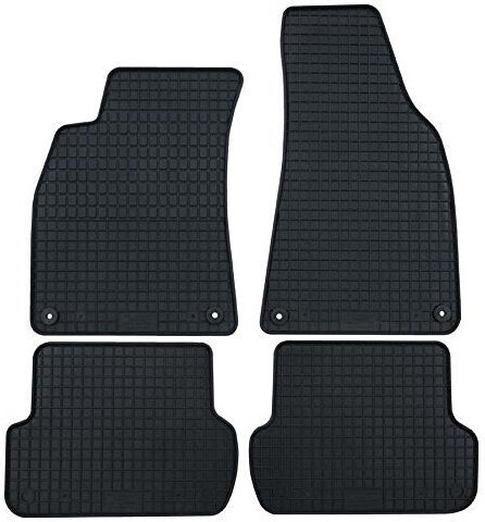 Petex Set of Front and Rear Mats 4pcs for Volkswagen T-Roc 2017+ Black