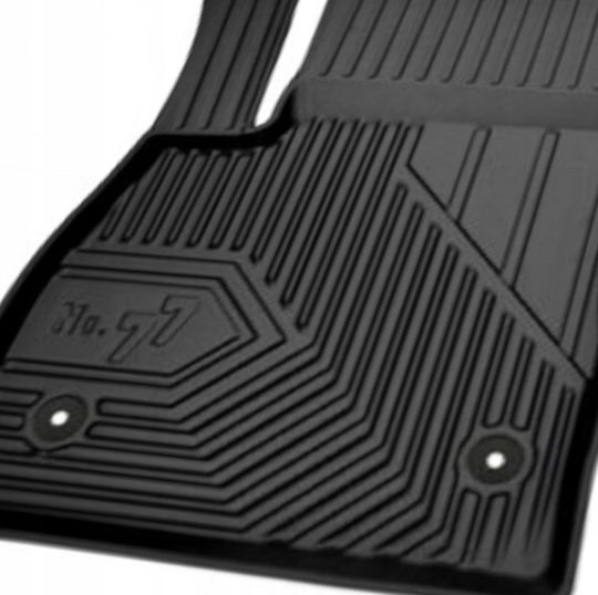 Frogum Set of Front and Rear Mats 4pcs Tray Type for Audi Q2 2016-2020 Black