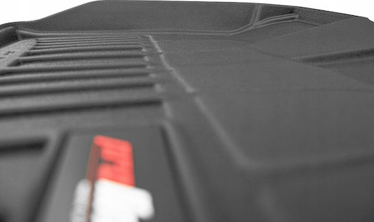 Frogum Set of Front and Rear Mats 4pcs for Toyota RAV 4 2013-2019 Black