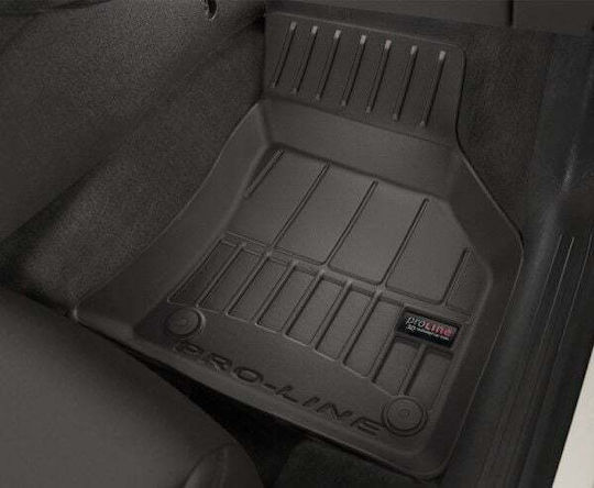 Frogum Set of Front and Rear Mats 4pcs for Toyota RAV 4 2013-2019 Black