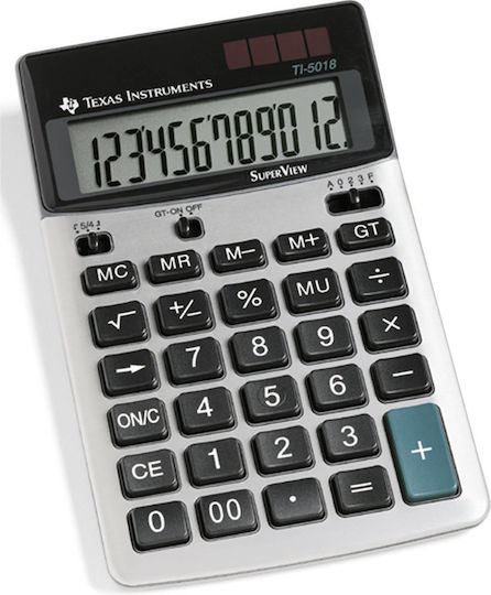 Texas Instruments Αριθμομηχανή σε Μαύρο Χρώμα