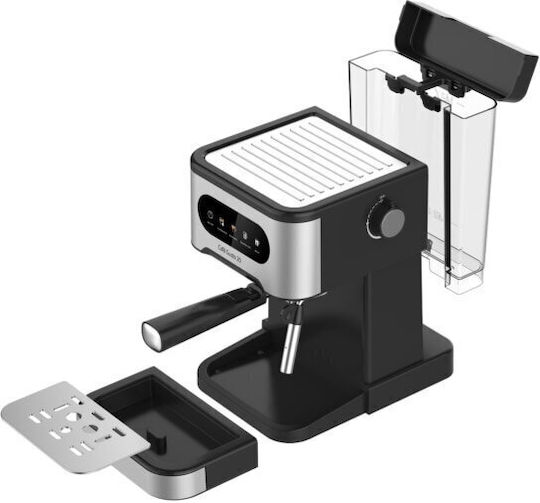 Samus Cafe Gusto 20 Μηχανή Espresso 1350W Πίεσης 20bar Γκρι