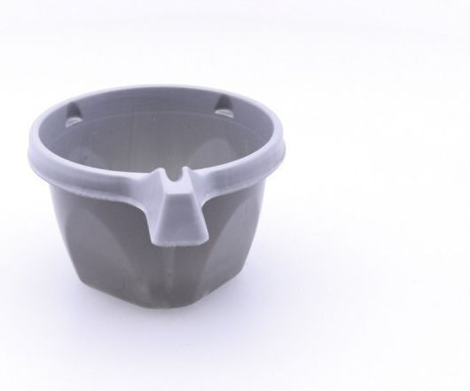 Happy House Disposable Cup Plastic Brown 100ml 50pcs