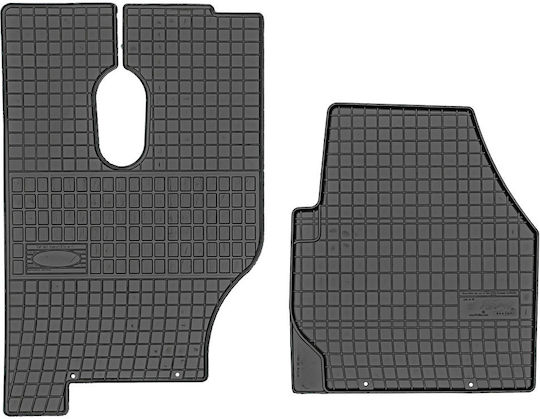 Frogum Предни Постелки 2бр от Маркуч за Mercedes-Benz Actros 2008-2012 Черни