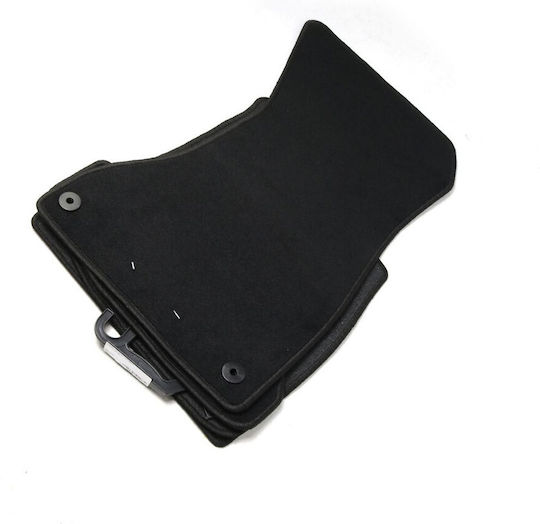 Petex Set of Front and Rear Mats 4pcs for Renault Coupe Audi A5 Hyundai Coupe 2016 Black