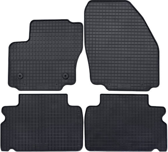 Petex Set of Front and Rear Mats 4pcs for Ford Galaxy 2006 Black