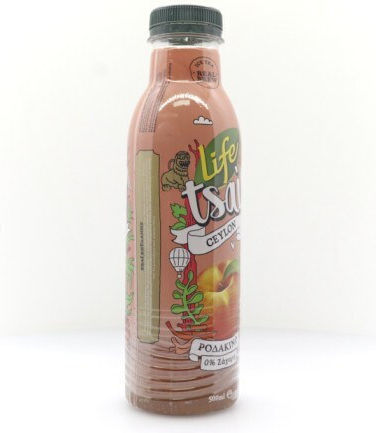 Life Ceylon Ice Tea Ροδάκινο Χωρίς Ανθρακικό & Ζάχαρη σε Μπουκάλι 500ml