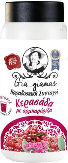 Gia...Giamas Erfrischungsgetränk Kirsche mit Kohlensäure in Flasche 450ml
