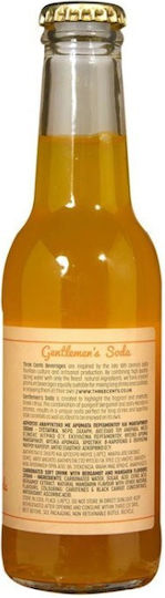 Three Cents Αναψυκτικό Mandarin & Bergamot με Ανθρακικό σε Φιάλη 200ml