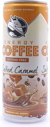 Hell Coffee Енергийна напитка солен карамел Без Газировка в Кутия 250мл
