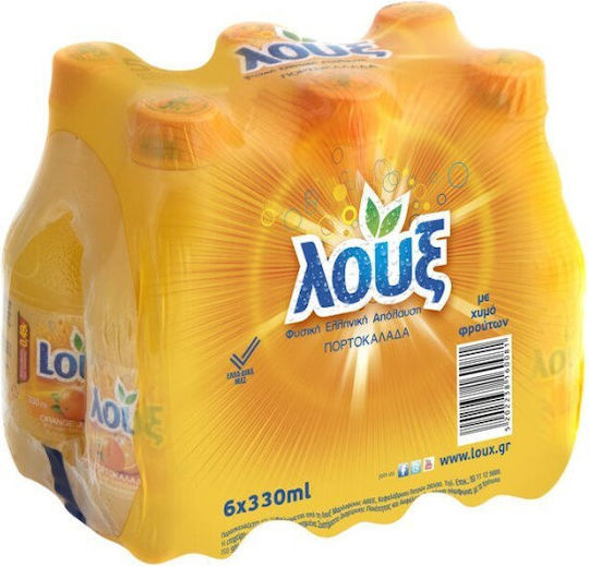 Loux Orangensaft mit Kohlensäure in Flasche 6x330ml