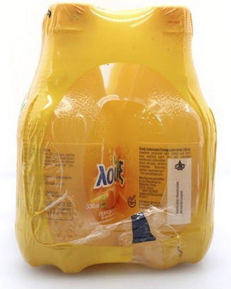Loux Orangensaft mit Kohlensäure in Flasche 6x330ml