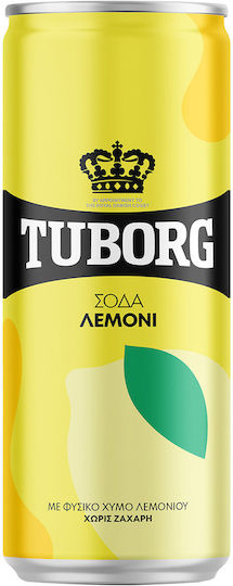 Tuborg Лимонова сода с Газировка в Кутия 330мл