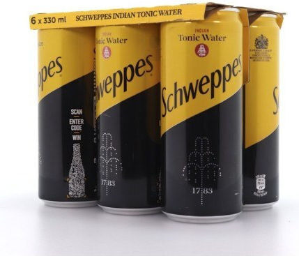 Schweppes Тоник с Газировка в Кутия 6x330мл