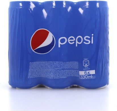 Pepsi Regular Кола с Газировка в Кутия 6x330мл