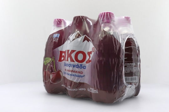 Βίκος Βυσσινάδα με Ανθρακικό σε Μπουκάλι 6x330ml
