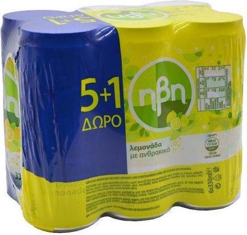 Ιvi Lemonade with Carbonation in Box 6x330ml