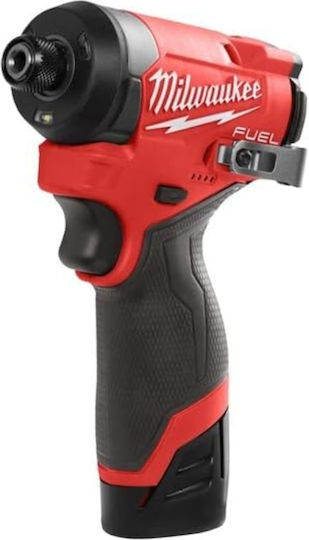 Milwaukee M12 FUEL FPP2A2-402X Set Impact Drill Driver & Impact Screwdriver Brushless 12V with 2 Batteries 4Ah and Case