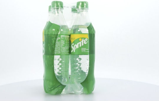 Sprite Lemon Soda with Carbonation in Bottle 4x500ml