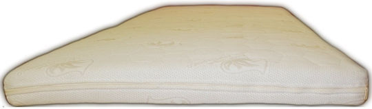Idilka Ανώστρωμα Memory Μονό Memory Foam Eμποτισμένο με Αλόη & Αποσπώμενο Κάλυμμα 90x200x8εκ.