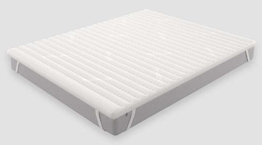 Ανώστρωμα Memory Ημίδιπλο Memory Foam με Αποσπώμενο Κάλυμμα & Λάστιχα Εφαρμογής 110x190x7εκ.