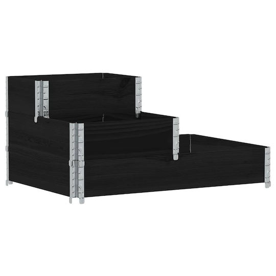 vidaXL Garden Fencing Material 1pcs Black