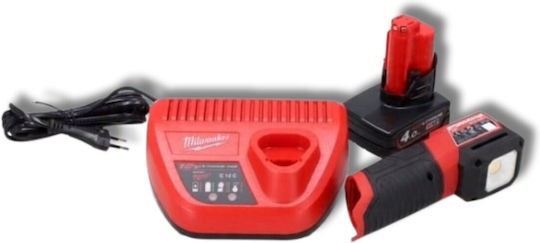 Milwaukee Battery Workshop Light LED IP54 with Brightness up to 1000lm M12 CML-401