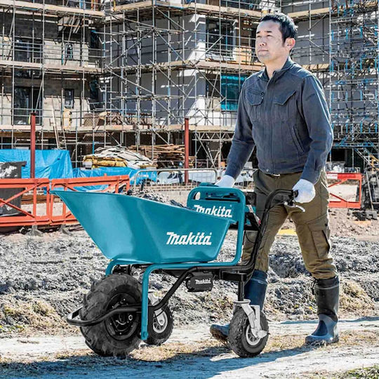 Makita Transport Trolley 2×5.0Ah for Weight Load up to 130kg Blue