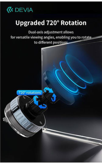 Devia Car Mobile Mount with Magnet Black