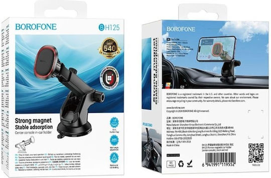 Borofone Auto Handyhalterung mit Magnet Schwarz