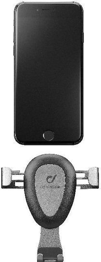 Cellular Line Βάση Κινητού Αυτοκινήτου Slide Handy Wing Pro με Ρυθμιζόμενα Άγκιστρα Μαύρη