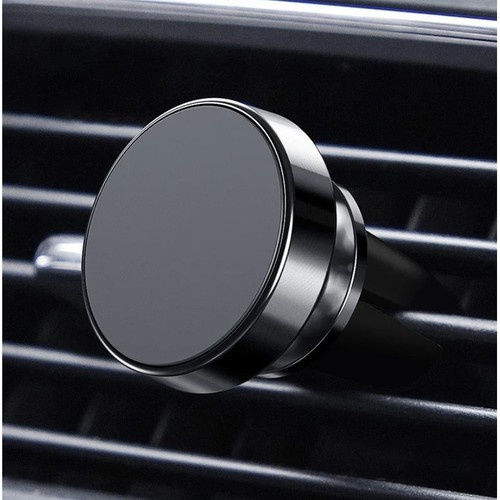 Suport Telefon Auto Idealstore Inel Magnetic Ajustare Unghi Rotire 360 Grade Suport Flexibil Stabil Ușor de Instalare Design Modern Elegant Oțel Inoxidabil Negru