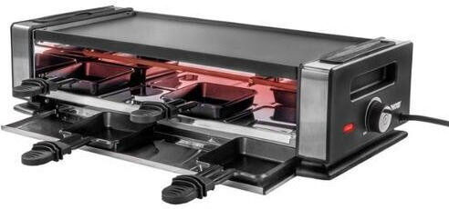 Unold Tischplatte Elektrogrill Raclette Glatte Platte 1200W mit einstellbarem Thermostat 38cmx19.5cmcm