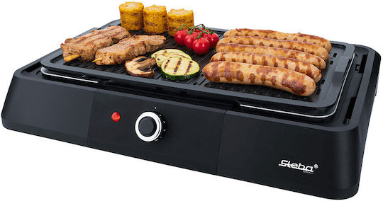 Steba VG P20 Tabletop Grătar Electric Placă Striată 1600W cu Termostat Reglabil 39bucx22buccm
