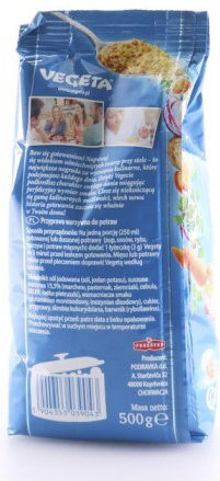 Vegeta Mixture Spices & Seasonings Foods 500gr