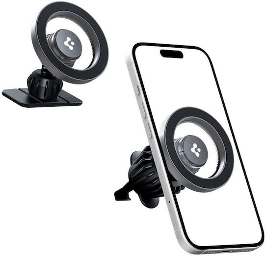 Spigen Magsafe Dashboard & Vent Car Mount Car Mobile Mount with Magnet MagSafe Silver