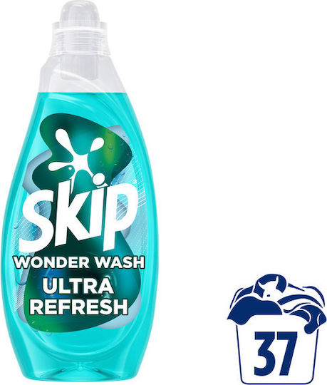 Skip Wonder Wash Ultra Refresh Υγρό Απορρυπαντικό Ρούχων 1.48lt (37 Μεζούρες)