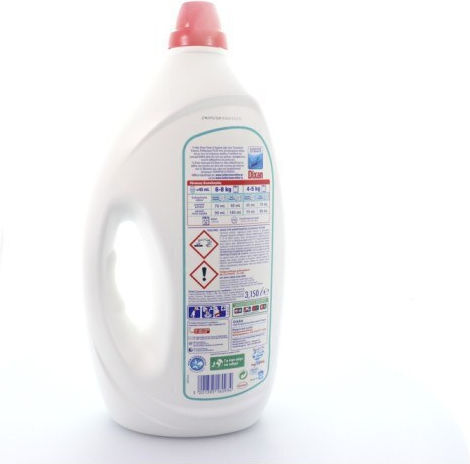Dixan Gel Glean Перилен препарат за дрехи 3.15lt (70 Мерителни чаши)
