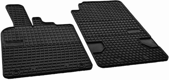 Frogum Front Mats 2pcs for Smart ForTwo 2007-2014 Black
