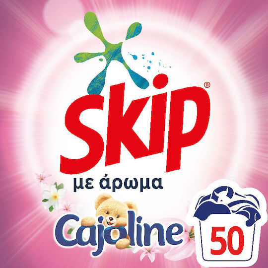 Skip Cajoline Απορρυπαντικό σε Σκόνη για Μάλλινα Ρούχα 3.25lt (50 Μεζούρες)