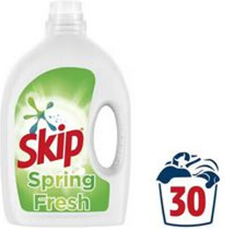 Skip Spring Fresh Υγρό Απορρυπαντικό Ρούχων 5lt (30 Μεζούρες)