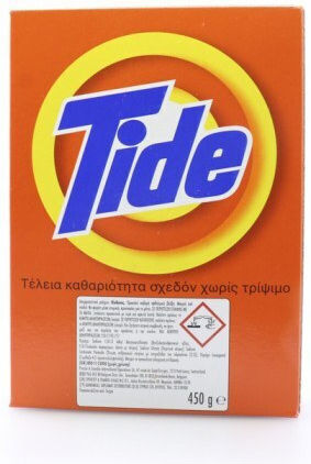 Tide Απορρυπαντικό Ρούχων σε Σκόνη για Πλύσιμο στο Χέρι 0.45kg (3 Μεζούρες)