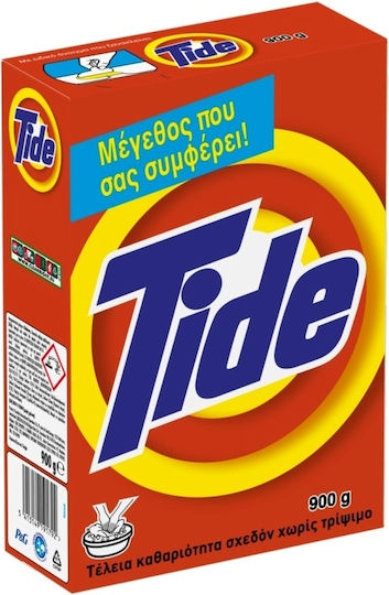 Tide Detergent pentru haine Pudră pentru Spălare Manuală 0.9kg (6 Cupe de măsurare)