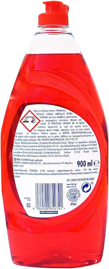 Fairy Clean & Fresh Lichid de Vase cu Aromă Mure roșu 1x900ml