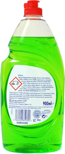 Fairy Clean & Fresh Течно за Миене на Съдове с Аромат Apple 1x900мл